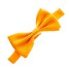 My Lello Classic Men's Pre- Tied Satin Adjustable Bow Tie Solid Formal Tuxedo Style - Golden Yellow view 1