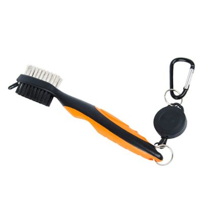 Sosoport Golf Club Cleaning Tool Double-Sided Brush Lightweight Club Groove Cleaner