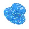 Babies Boy Sun Hat Baby Infant Toddler Boys Breathable Sunhat Shark Summer Fisherman Cap Sunbonnet 50+ UPF view 4