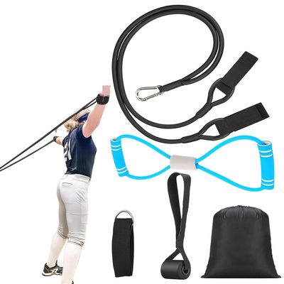 Baseball Softball Resistance Training Bands,Baseball Training Equipment,Baseball Pitching Trainer and Arm Trainer,Softball Training Aid for Pitching Arm Strength Throwing Warm up Stretching