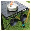 TEAKEA Picnic Camping IGT Table BBQ Grill Table Folding Removable Outdoor Picnic Backpacking FishingTable Light(IGT Table Without BBQ Grate) view 3