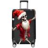 AQUNNEW Enhance Your Travel Experience with Elastic Suitcase Covers The Ultimate Luggage Cover Protector for Every Suitcase Style and Size Skull Head view 1