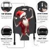 AQUNNEW Enhance Your Travel Experience with Elastic Suitcase Covers The Ultimate Luggage Cover Protector for Every Suitcase Style and Size Skull Head view 3
