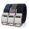 Pilot Tactical Belt, Automatic Belt Buckle, Outdoor Wear-Resistant Belt, Men Tactical Buckle Belt (Grey,120 cm) view 3