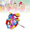 4m/13.12ft Dance Ribbons Gymnastics Ribbon Streamers Dancing Streamers Wands for Kids (Flame) view 2