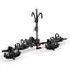 Arksen Electric Bike Rack Hitch, Foldable Quick Release Smart Tilting 2 Ebike Rack Platform Style Carrier w/Car Lock for Up to 5.5" Fat Tires for Car, SUV, Trucks - 170 lbs Heavy Weight Capacity view 1