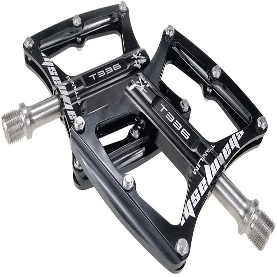 DWSEDF Bicycle Pedals Mountain Bike Aluminum Pedals Road Bike Riding Pedals