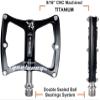 DWSEDF Bicycle Pedals Mountain Bike Aluminum Pedals Road Bike Riding Pedals view 4