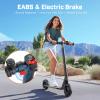 Caroma Electric Scooter for Kids Ages 8-12, 250W Motor, Max 16 Miles & 15 Mph, 3 Speeds Adjustable, LED Display & Foldable, Double Safe Brake, Electric Scooter for Kids Ages 10-14 view 4