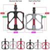 DWSEDF Bicycle Pedals Mountain Bike Aluminum Pedals Road Bike Riding Pedals (Color : 86silver, Size : Free Size) view 2