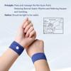 Motion Sickness Wristband, Anti-Nausea Acupressure Wrist Band for Nausea Relief, Dizziness and Vomiting from Car Sea Boat Flying Travel Sickness for Adults and Kids (Dark Blue, Large, 2 Pairs) view 3