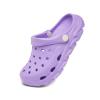 Purple Toddler Clogs for Girls Comfortable Slip on Sandals Beach Pool Slipper view 1