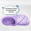 Purple Toddler Clogs for Girls Comfortable Slip on Sandals Beach Pool Slipper view 2