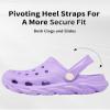 Purple Toddler Clogs for Girls Comfortable Slip on Sandals Beach Pool Slipper view 4