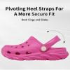 Toddler Girls Clogs Comfortable Slip on Sandals Beach Pool Slipper Toddler 6 Toddler 7 Rose Red view 4