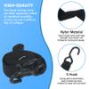 4 PCS Kayak Storage From Wall or Ceiling Holds 200 lbs ,Adjustable Single Kayak Storage Strap with Carabiner Paddle Clips,Kayak Storage Sling for Indoor and Outdoor Kayak & Surfboards, SUP or Canoe view 4