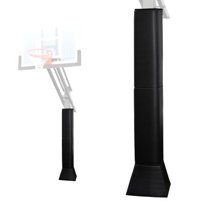 Katop Square Basketball Pole Paddding Fits 6"x8" Pole, 2" Thick Protective Pole Pad & Base Pad for Player Safety, UV-Resistant Waterproof Basketball Hoop Padding Outdoor and Indoor