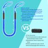 Bungee Dock Line with Loops  Lightweight Elastic Mooring Rope for Quick Docking (2, Blue, 4 Feet) view 3