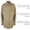 KONRECO FR Shirts for Men 6.5oz Lightweight Pearl Snaps Work Uniform CAT2 view 4