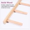 BBHW 9 Layer Wood Yoga Mat Holder Wall Mount, Large Capacity Foam Roller Storage Rack Organizer, Exercise Mats Shelves for Studio, Yoga Room, Office, 56425 view 3