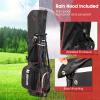 ULTIMATE 14-Way Golf Stand Bag, Portable Golf Bag w/ 6 Pockets,Cooler Bag & Waterproof Valuable Pocket, Rain Hood, Ergonomic Dual Strap System & Carrying Handles, 5 LBS Lightweight for Adults (Red) view 4
