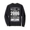 18th Birthday Boy Girl 18 Years 2006 Funny Gift Sweatshirt view 1