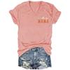 MOGUI Mama Mommy Mom Bruh Shirt Sweatshirt Mama Mommy Mom Bruh Shirt Plus Size, Large, Sakura view 3