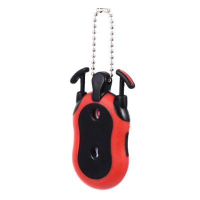 Happyyami Golf Score Counter Keychain Dual Dial Tracker for Two Players Compact Design for Easy Carrying Automatic Golf Accessory