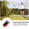 Happyyami Golf Score Counter Keychain Dual Dial Tracker for Two Players Compact Design for Easy Carrying Automatic Golf Accessory view 4