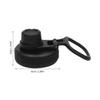 Happyyami Sealing Bottle Spouts Wide Mouth Bottle Lids 2pcs Hydrate Water Bottle Straw Caps view 2