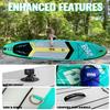 BEYOND MARINA Inflatable Stand Up Paddle Board, 10'6" SUP Paddleboard for Adult, Premium Accessories | Non-Slip 5MM EVA Deck & Foam Handles, Camera Mount, Double Action Pump, 85L Travel Backpack view 4