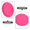 Happyyami Silicone Yoga Kneeling Pad Round Exercise Mat Kneepads Comfortable Yoga Sitting Pad Random Color view 4