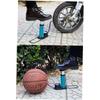 Happyyami Mini Portable High-Pressure Foot Pump Barometer Compact Tire Inflator for Bikes Electric Vehicles and Inflatable Toys Lightweight and Design Blue view 4