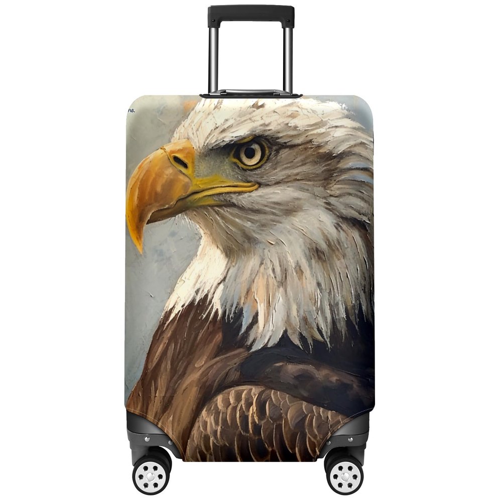 AQUNNEW Enhance Your Travel Experience with Elastic Suitcase Covers The Ultimate Luggage Cover Protector for Every Suitcase Style and Size Eagle