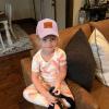 Rucekia Personalized Toddler Baby Mesh Cap: Custom Name Baseball Cap with Adjustable Snapback, Personalized Gift Sun Protection Trucker Hat for Infants Kids Adults (Pink) view 2