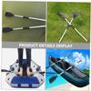 Happyyami Boating Accessories Aluminum Alloy Kayak Paddles for Row Boat Canoe Kayak view 4