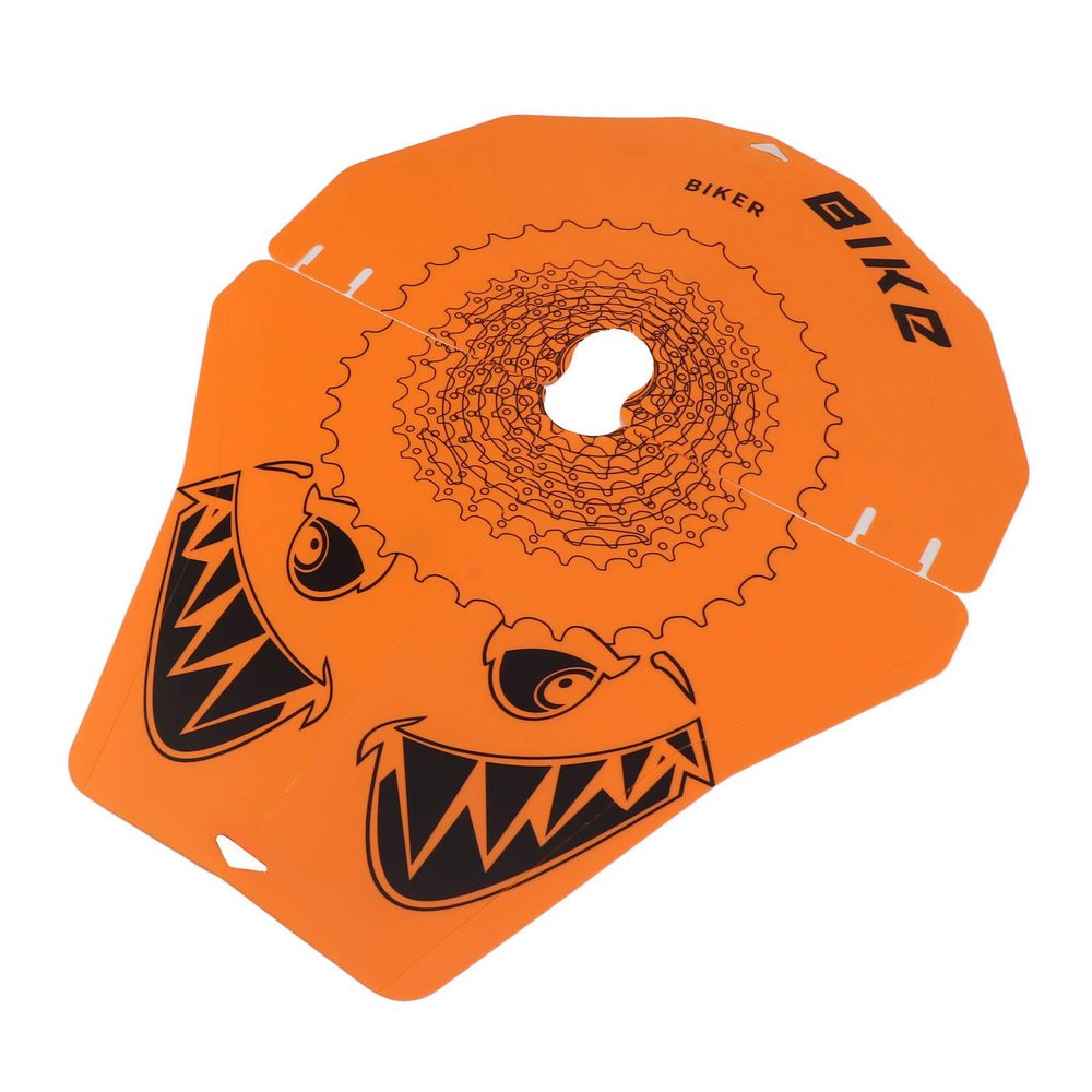 Disc Brake Cover, Oil Stain Prevention PP Easy Installation Wear Resistance Protective 2 Pieces Portable Bike Wash Cover for Road Bike (Airshi6fd7em351z-12)