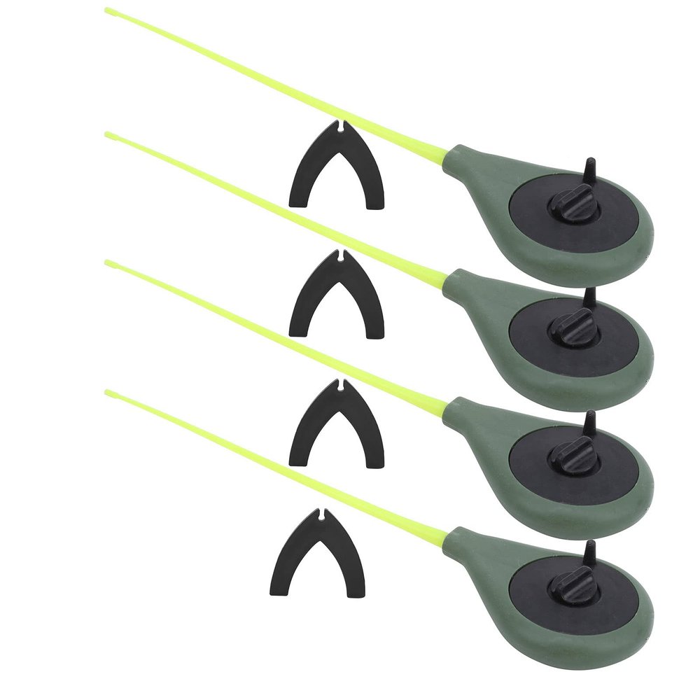 QANYEGN 4 Set Ice Fishing Rod, Fishing Combination Accessories, Portable Mini Winter Fishing Pole with Rod Tips for Lakes Ponds River Fishing