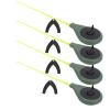 QANYEGN 4 Set Ice Fishing Rod, Fishing Combination Accessories, Portable Mini Winter Fishing Pole with Rod Tips for Lakes Ponds River Fishing view 1