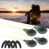 QANYEGN 4 Set Ice Fishing Rod, Fishing Combination Accessories, Portable Mini Winter Fishing Pole with Rod Tips for Lakes Ponds River Fishing view 4