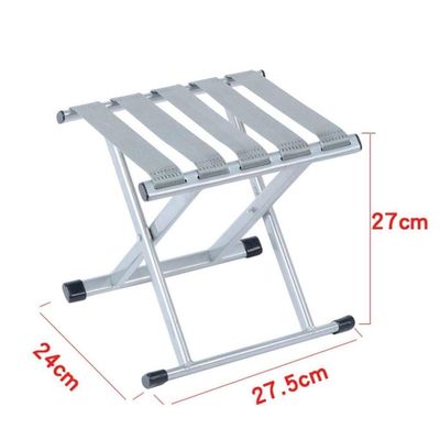 Folding Stool Stools Portable Folding Stool Outdoor Fold Up Lightweight Camp Iron Stools Seat For Camping Fishing Picnic Travel And Hiking (Color : Beige Size : 36 * 31 * 62cm) Size:36*3 (Silver 27.