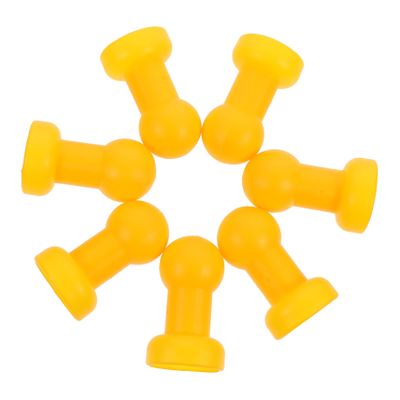 LIOOBO 12pcs Trampoline Pole Caps for Poles Boys and Girls Trampoline Replacement Parts Hat Enclosure Plastic Accessories