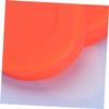BESPORTBLE 12pcs Adjustable Hardness Rubber Ice Hockey Pucks Durable Matte Sports Balls for Roller and Street Hockey for Practice and Training Orange view 4
