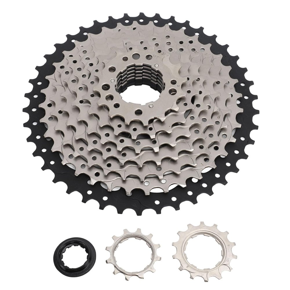 Bike Freewheel,Ultra-Light Bike Cassette for Mountain Bike Bicycle 9 Speed Cassette 1242T Electric Bicycle Cassette Electric Bicycle Cassette Flywheel