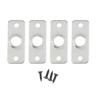 kowaku 4X Billiard Pool Table Leg Levelers Enhanced Stability Heavy Duty Furniture Protector Hardware for Pingpong Table, Silver view 4