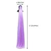 Reusable Motorcycle Helmet Ponytail Hair Clip, Purple Decorative Accessory view 2