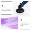 Reusable Motorcycle Helmet Ponytail Hair Clip, Purple Decorative Accessory view 3