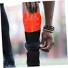 BESPORTBLE Lightweight Breathable Shin Guards for Soccer Adult Calf Protective Gear for Men and Women Fit with Impact Absorption Easy to Clean Red view 4