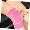 NAMOARLY Thick Sponge Elastic Knee Brace for Women and Children, Pink Pair view 3