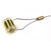Amagogo 10Pcs Fly Tying Bobbin Spools Standard Size Thread Spool Supplies Empty Bobbin Spools Fly Tying Accessory for Fishing Adult, Clear 2.5cmx2.8cm view 3